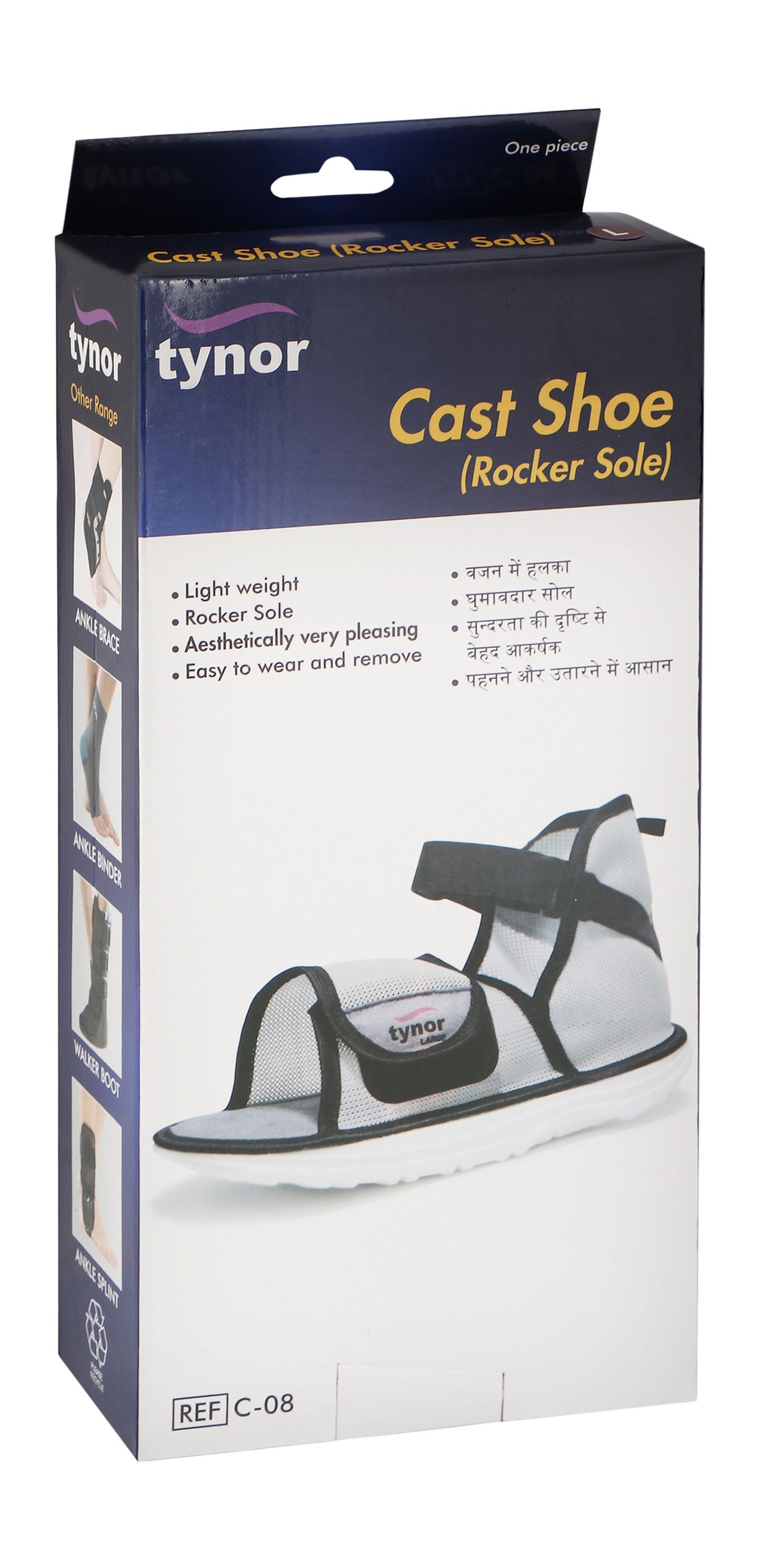 Tynor C08 Cast Shoe R. Sole/L - Makkah Pharmacy