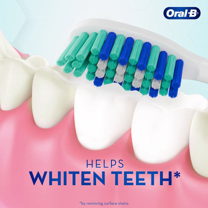 Oral-B 3D White Fresh Manual Toothbrush size 40 Medium, 2 Pieces