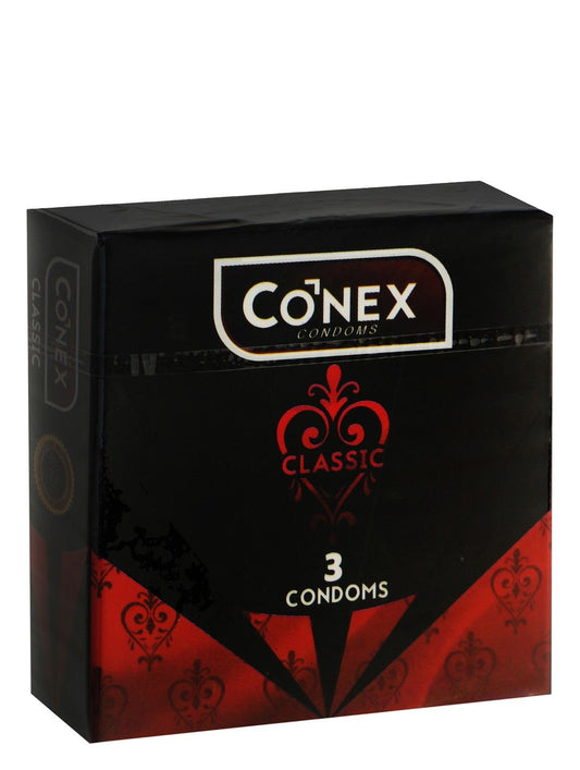 Conex Classic Condoms, 3 Pieces - Makkah Pharmacy