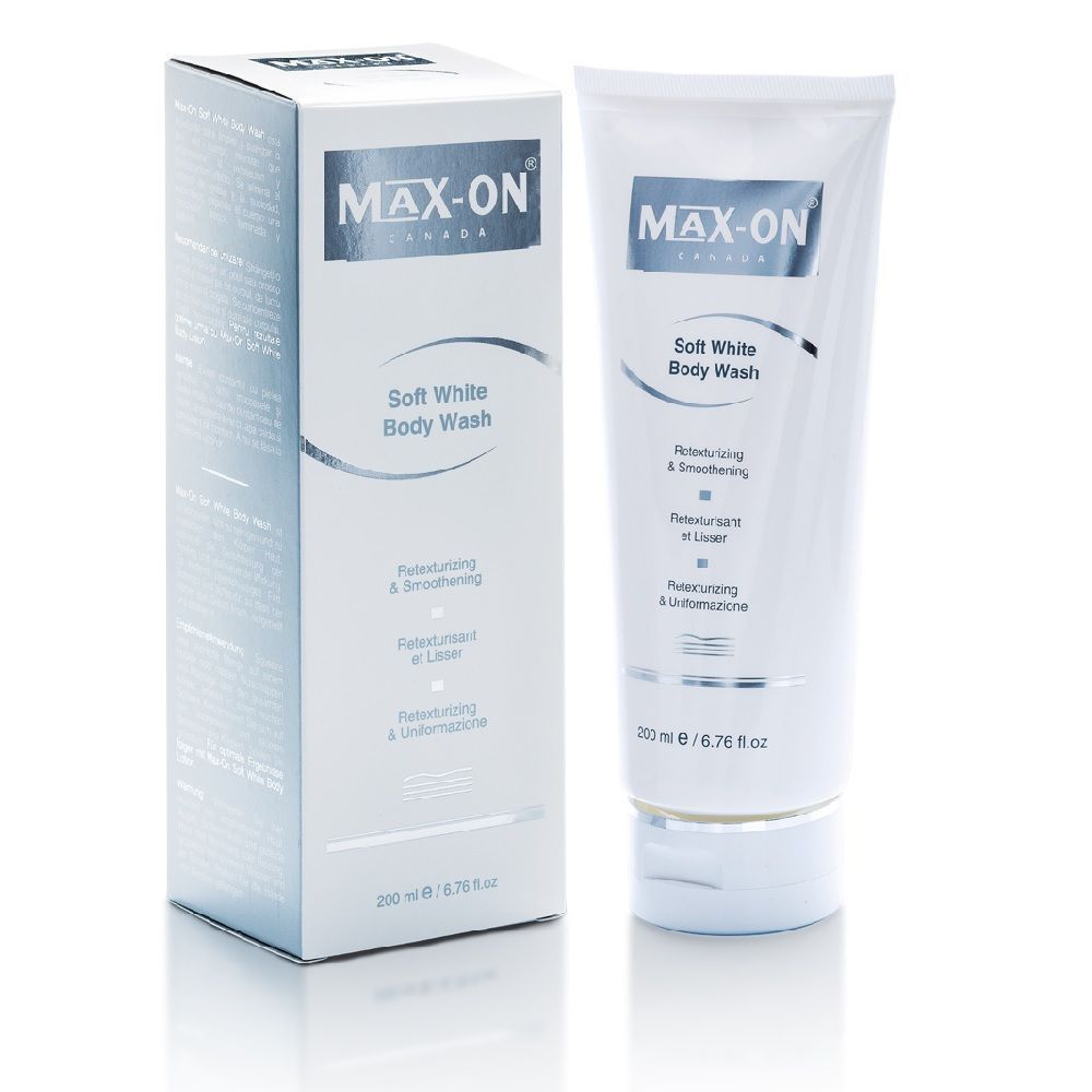 Max On Soft White Body Wash 200 ML - Makkah Pharmacy
