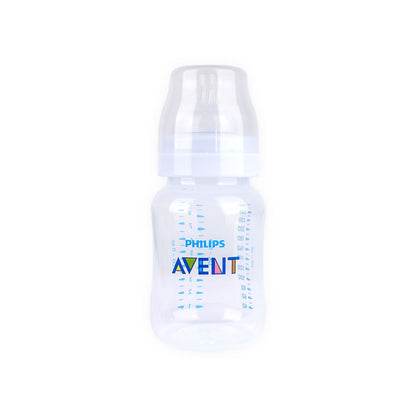 Philips Avent Slow Flow Anti-Colic 260ml Plastic Nursing Bottle (1+ Months), 1 Piece - Makkah Pharmacy