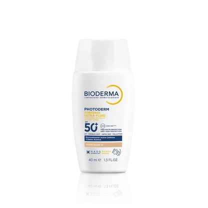 Bioderma Photoderm Xdefense Tinted Ultra Fluid Spf 50+ Sunscreen Lotion - 02, 40ml - Makkah Pharmacy