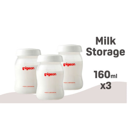 brestmilk storage bottled 160ml 3 pcs/set - Makkah Pharmacy