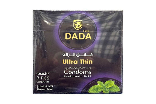 Dada Ultra Thin Condoms, 3 Pieces - Makkah Pharmacy