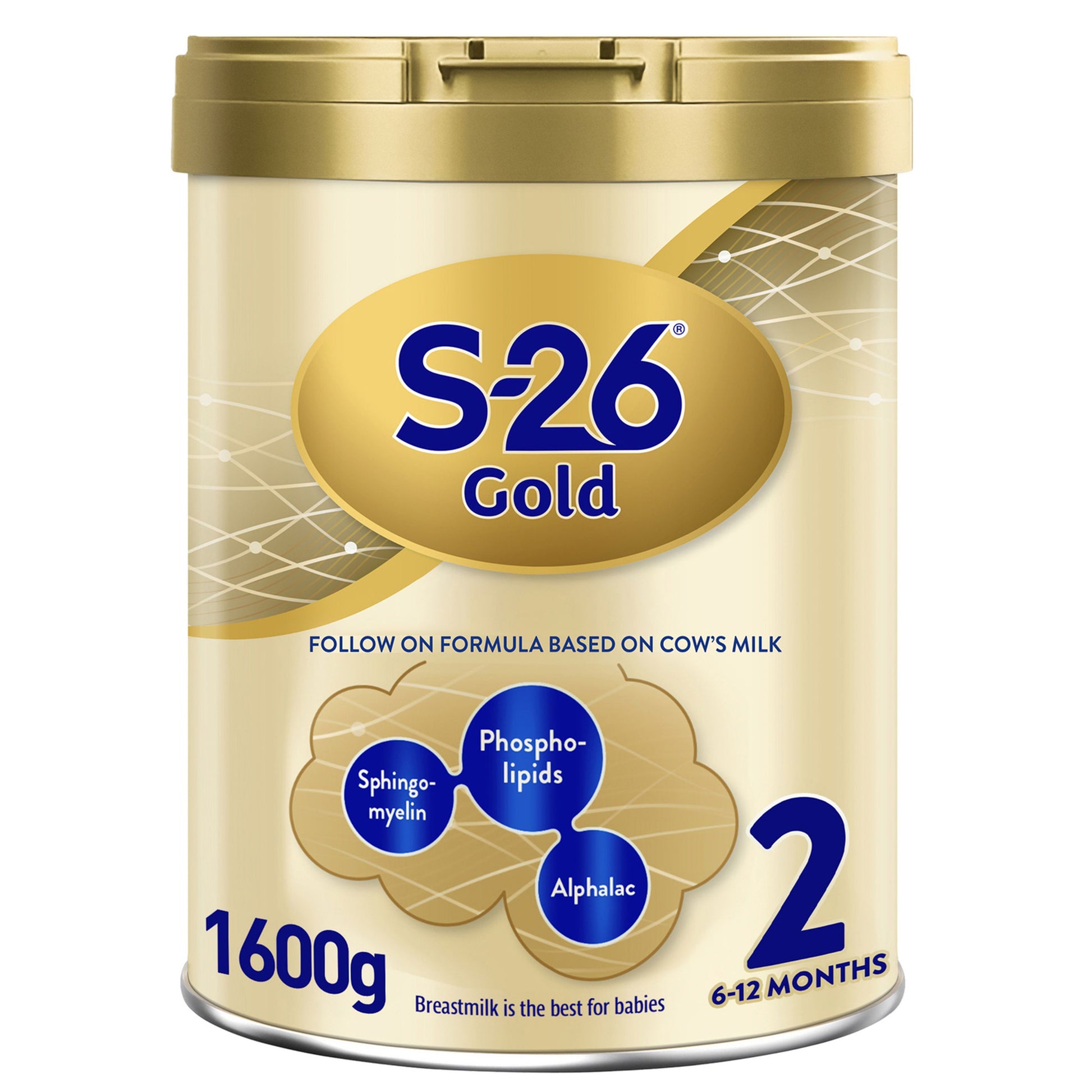 Nestle S26 Gold Stage 2 Follow On Formula From 6-12 Months, 1.6kg - Makkah Pharmacy