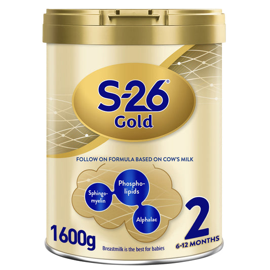 Nestle S26 Gold Stage 2 Follow On Formula From 6-12 Months, 1.6kg - Makkah Pharmacy