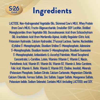 Nestle S26 Gold Stage 2 Follow On Formula From 6-12 Months, 1.6kg - Makkah Pharmacy