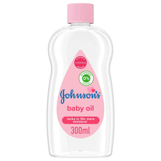 Johnsons Baby Oil Formula for Delicate Skin, 300ml - Makkah Pharmacy