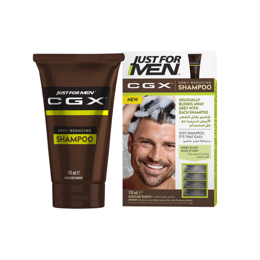 Just For Men CGX Grey Reducing Shampoo, 118ml - Makkah Pharmacy