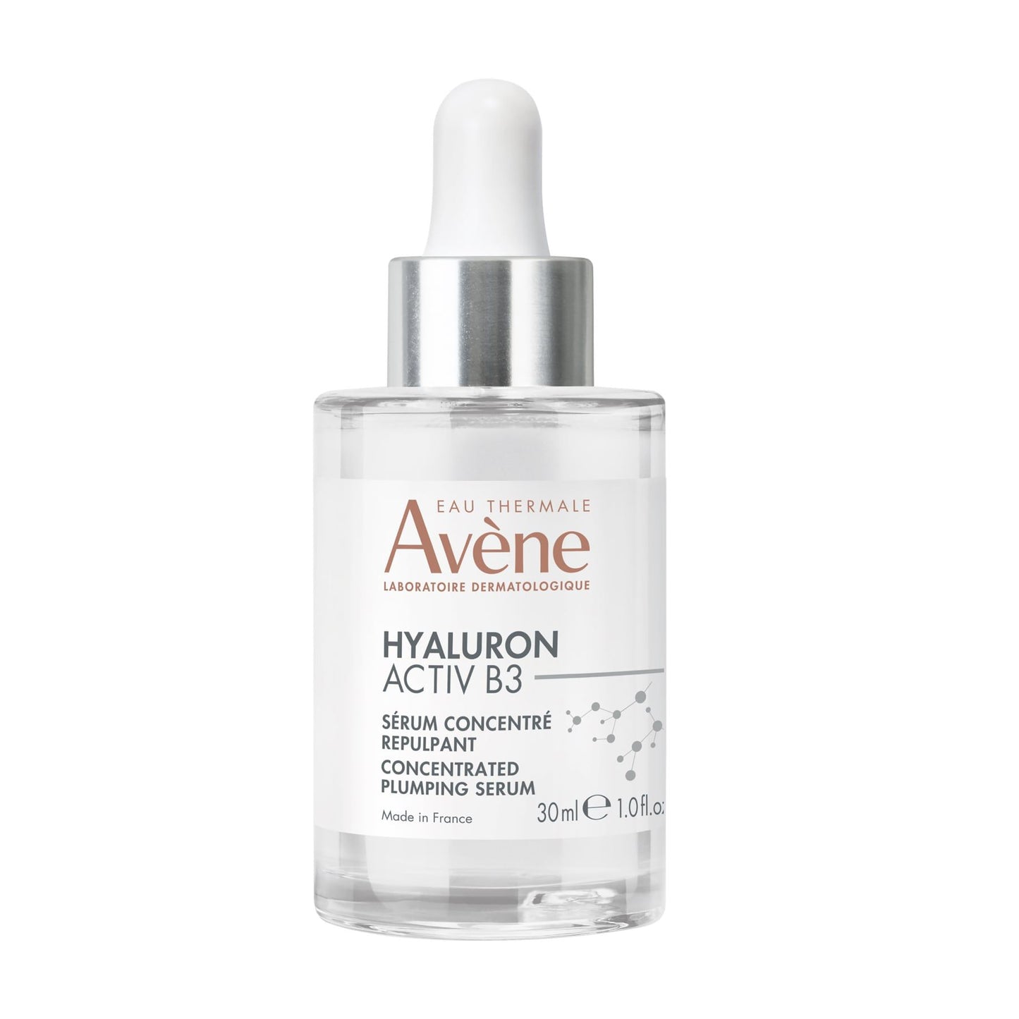 Avene Hyaluron Activ B3 Concentrated Plumping Face Serum with Niacinamide & Hyaluronic Acid, 30ml - Makkah Pharmacy