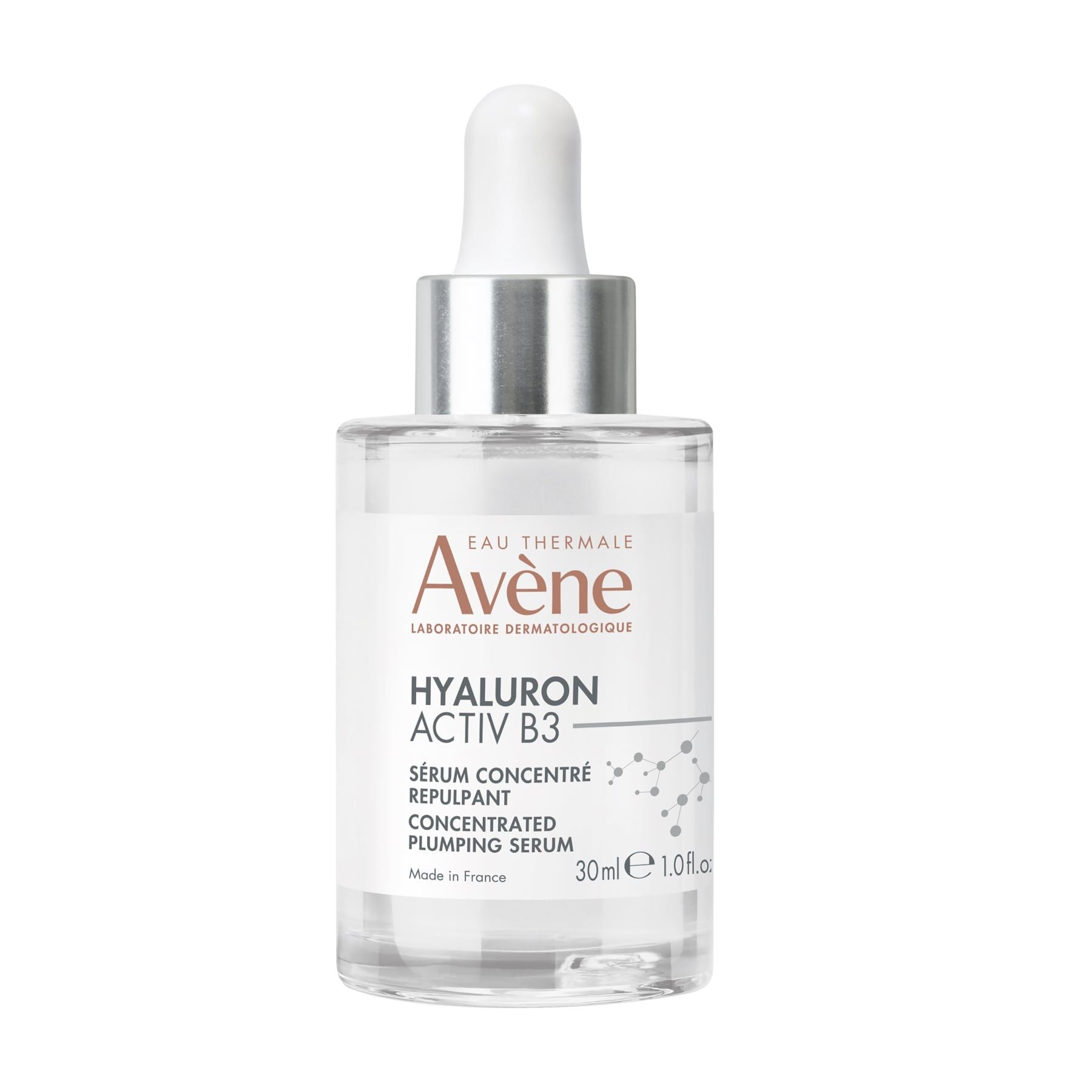 Avene Hyaluron Activ B3 Concentrated Plumping Face Serum with Niacinamide & Hyaluronic Acid, 30ml - Makkah Pharmacy