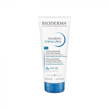 Bioderma Atoderm 24H Hydrating Ultra Body Creams for Normal to Dry & Sensitive Skin, 2x200ml - Makkah Pharmacy