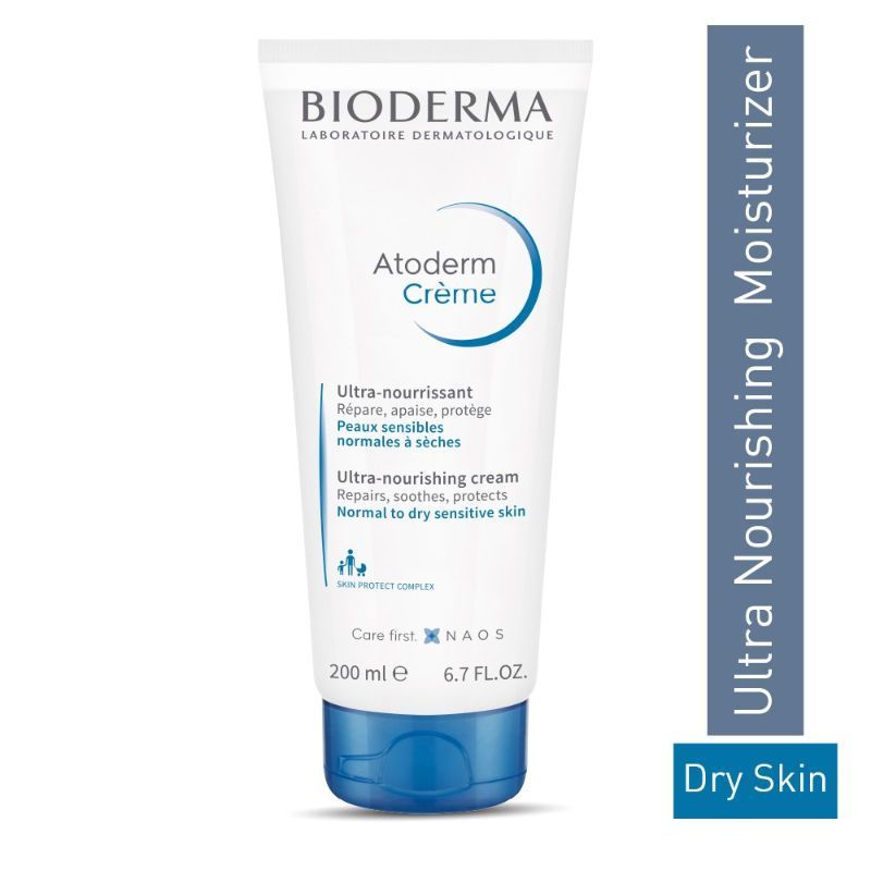 Bioderma Atoderm 24H Hydrating Ultra Body Creams for Normal to Dry & Sensitive Skin, 2x200ml - Makkah Pharmacy