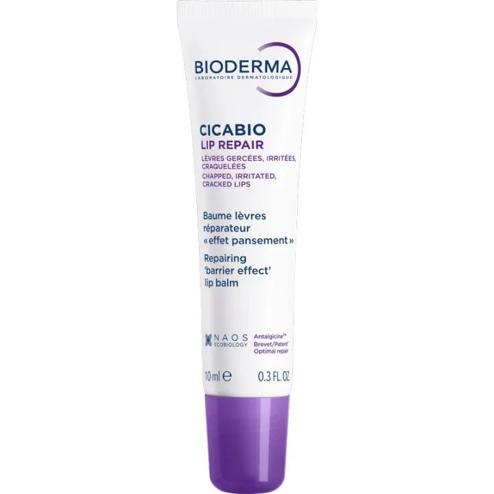 Bioderma Cicabio Lip Repair Balm, 10ml - Makkah Pharmacy