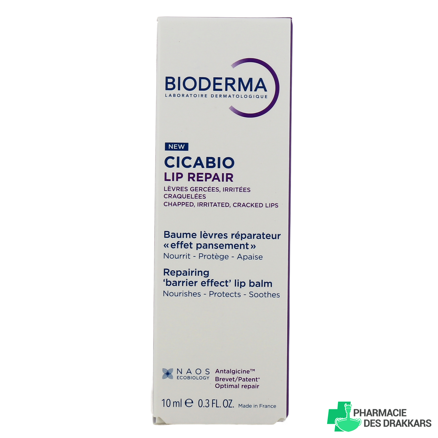 Bioderma Cicabio Lip Repair Balm, 10ml - Makkah Pharmacy