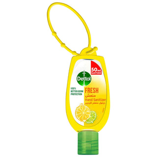 Dettol Fresh Instant Hand Sanitizer with Jacket, 50ml - Makkah Pharmacy