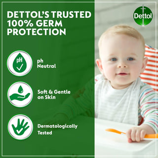 Dettol Fresh Antibacterial Skin Wipes, 10 Wipes - Makkah Pharmacy