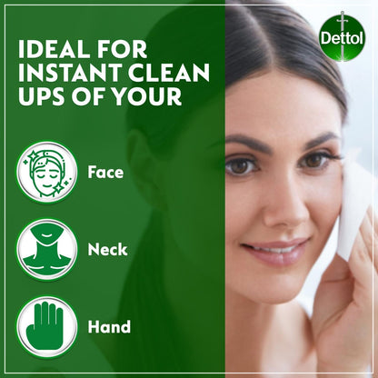Dettol Fresh Antibacterial Skin Wipes, 10 Wipes - Makkah Pharmacy
