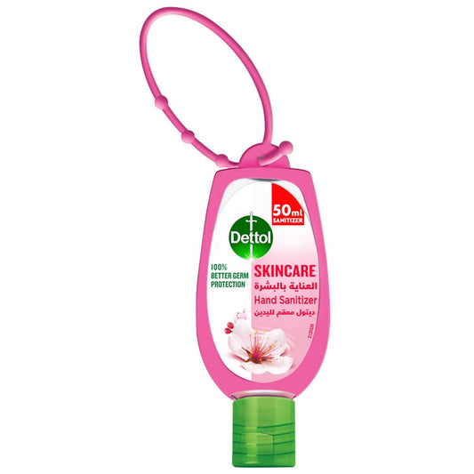 Dettol Skincare Hand Sanitizer with Jacket, 50ml - Makkah Pharmacy