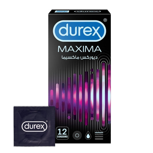 Durex Maxima Condoms, 12 Pieces - Makkah Pharmacy