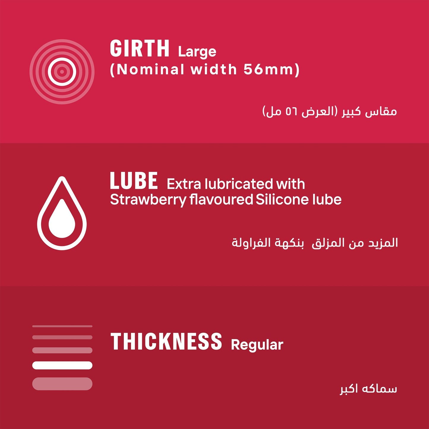 Durex Sensual Strawberry Condoms, 12 Pieces - Makkah Pharmacy