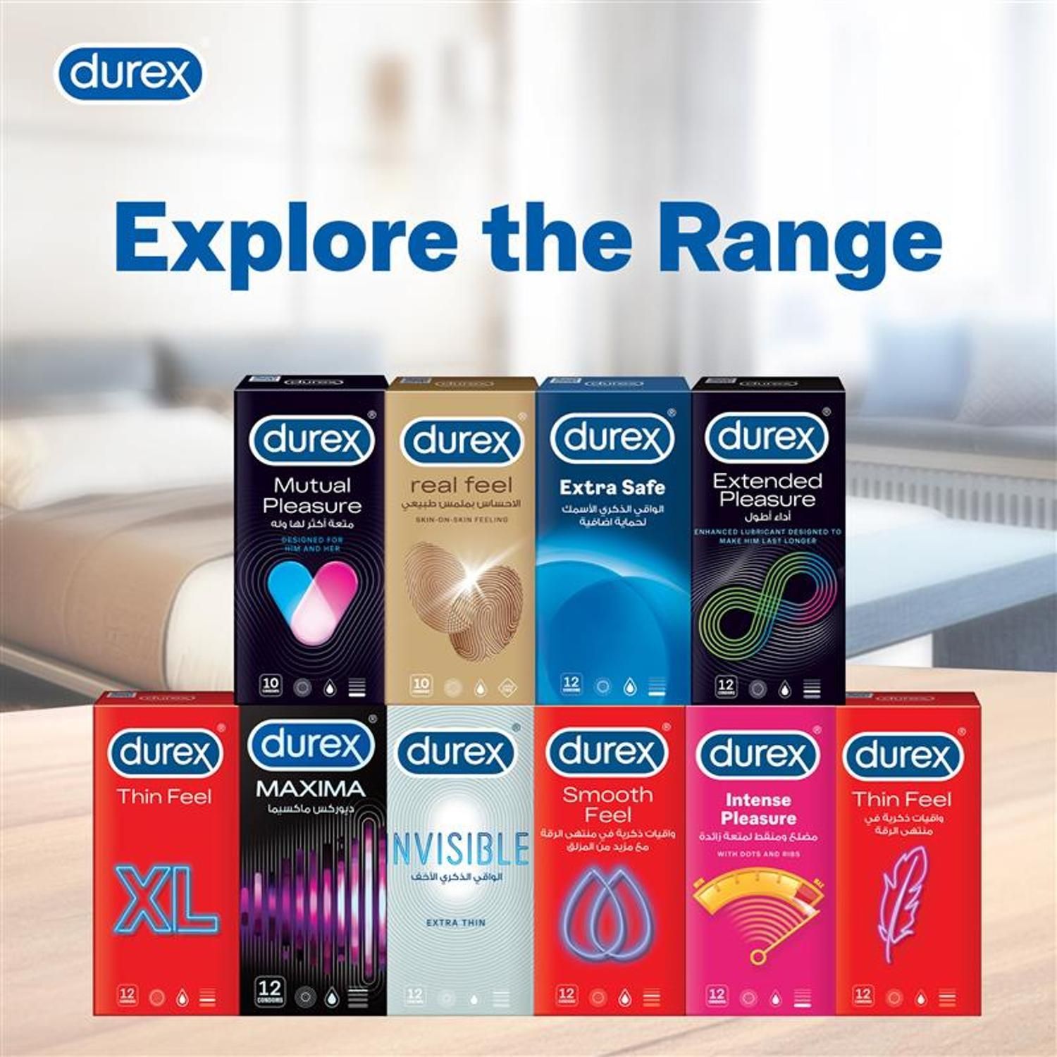 Durex Extra Safe Condoms, 20 Pieces - Makkah Pharmacy
