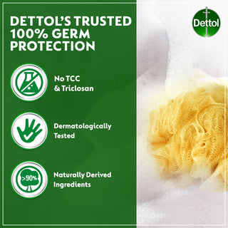 Dettol Fresh Citrus & Orange Blossom Scent Bar Soap, 165g - Makkah Pharmacy