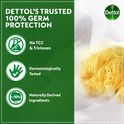 Dettol Fresh Citrus & Orange Blossom Scent Bar Soap, 165g - Makkah Pharmacy