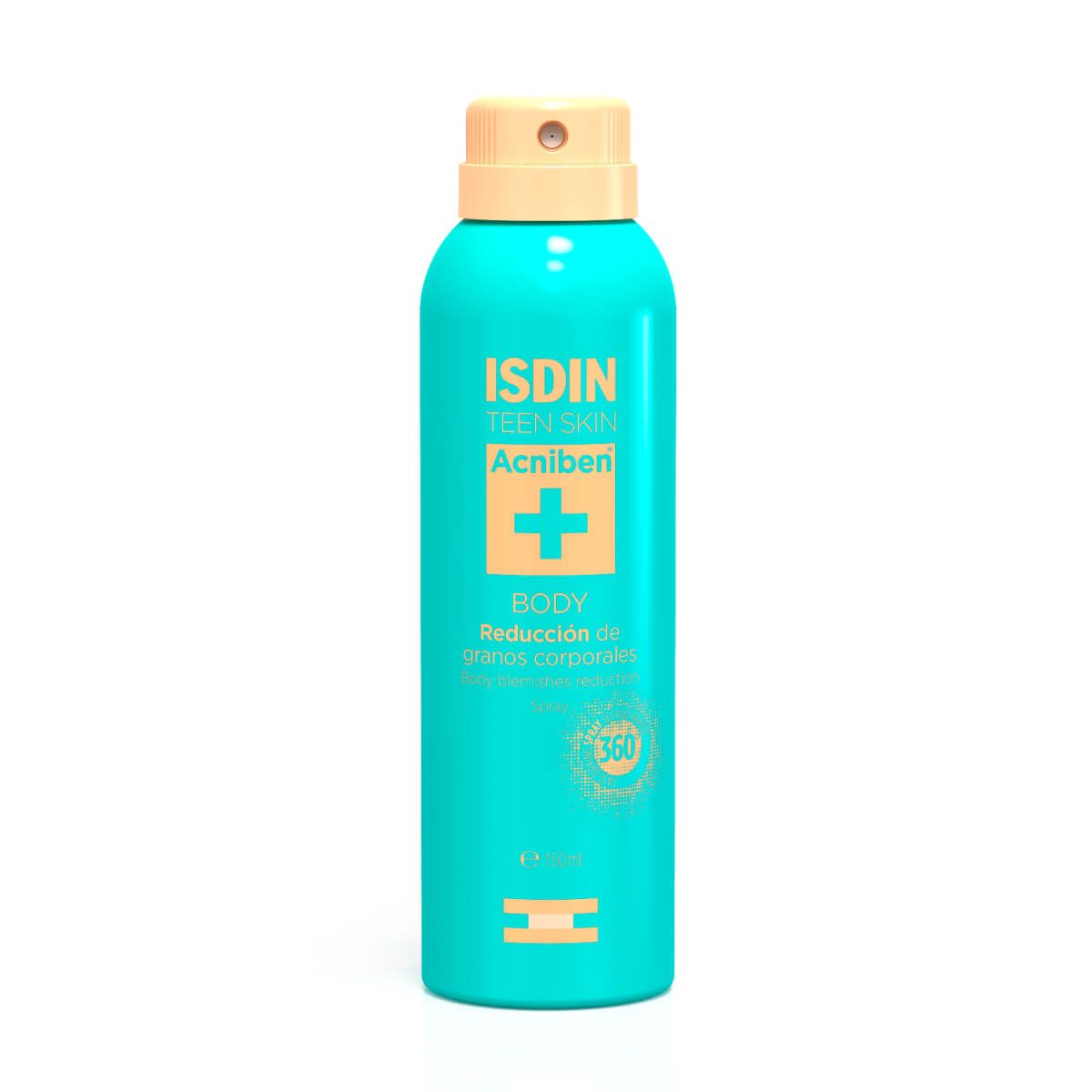 Isdin Teen Skin Acniben Anti-Blemish Body Spray, 150ml - Makkah Pharmacy