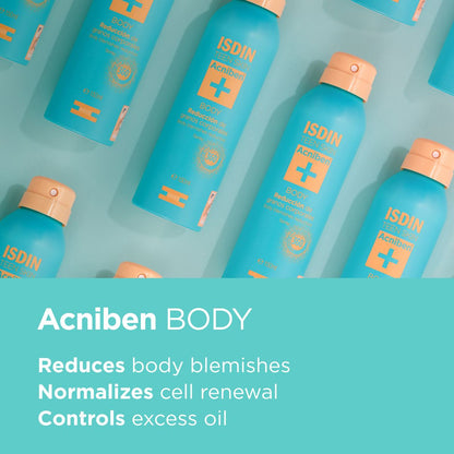 Isdin Teen Skin Acniben Anti-Blemish Body Spray, 150ml - Makkah Pharmacy