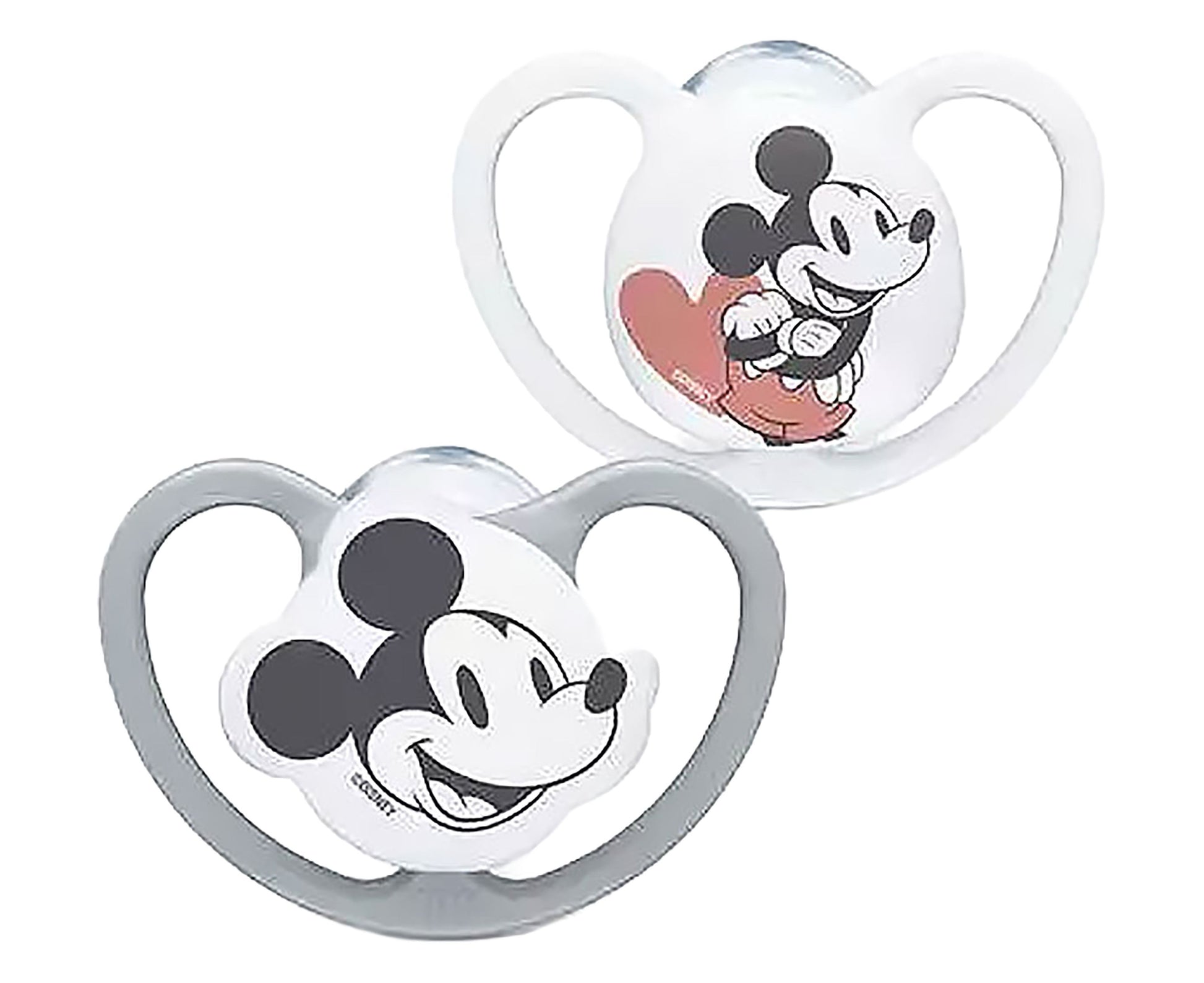 Nuk Space Silicone Soother 0-6 Months, 2 Pieces