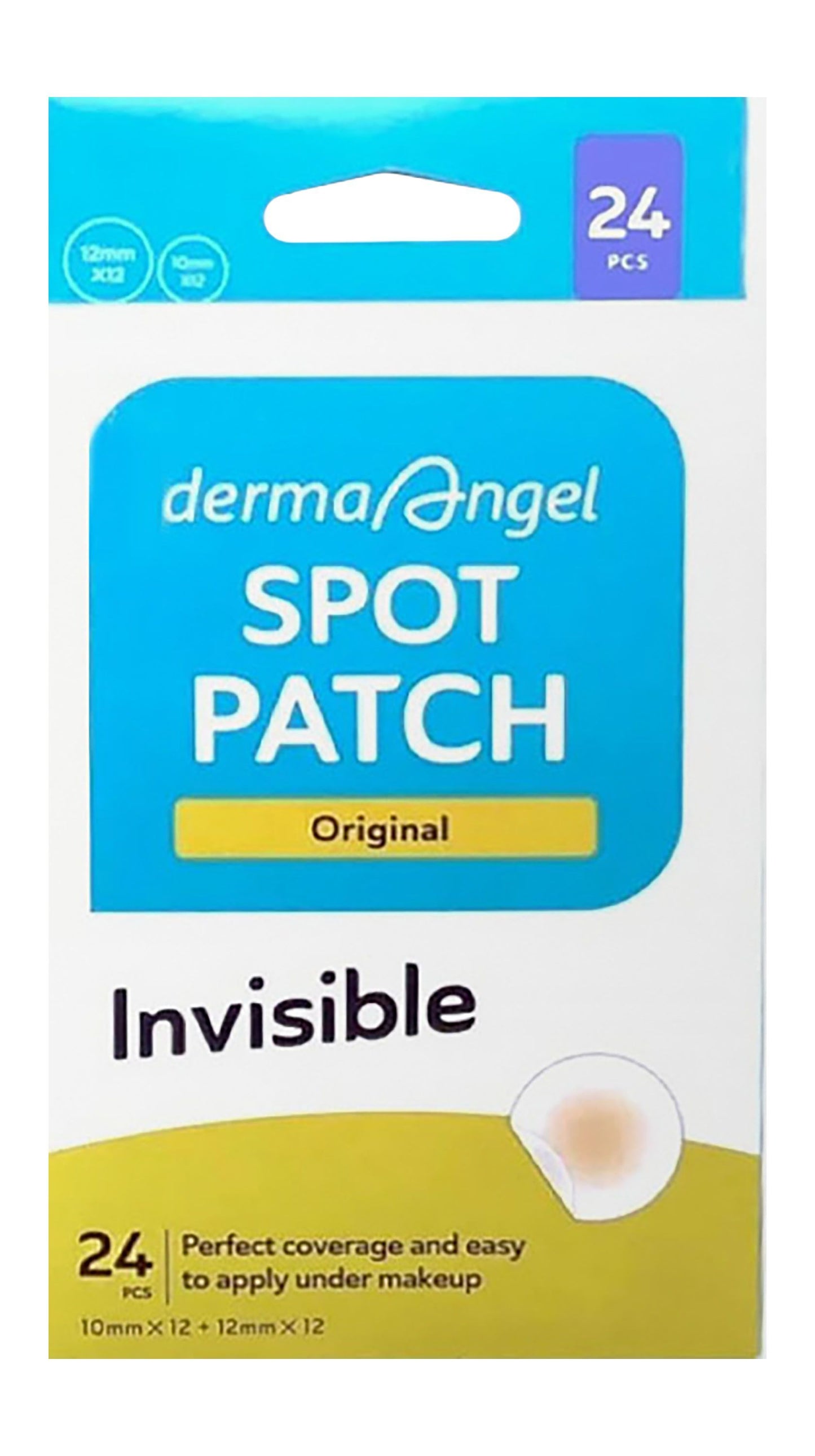 Derma Angel Spot Patch Invisible Patches, 24 Pieces