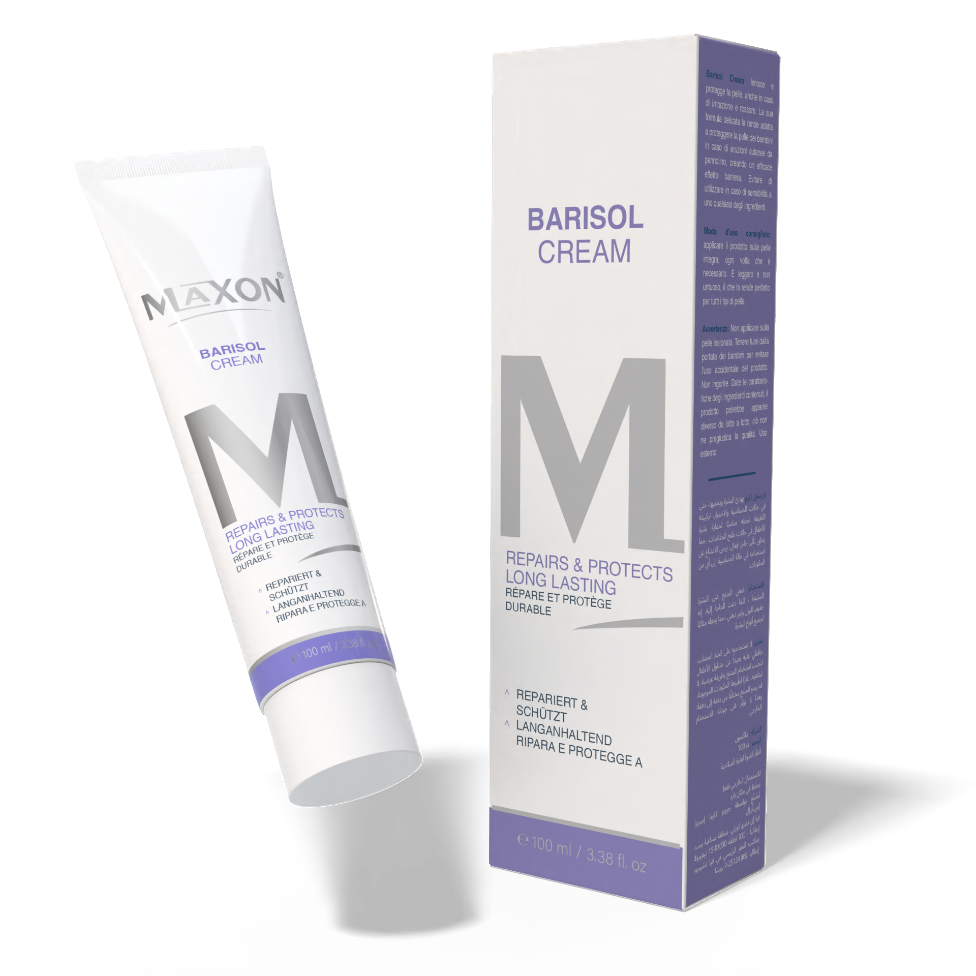 Maxon Barisol Repairing Body Cream, 100ml