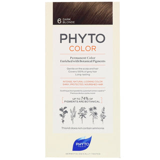 Phyto Permanent Hair Dye - Dark Blonde 6