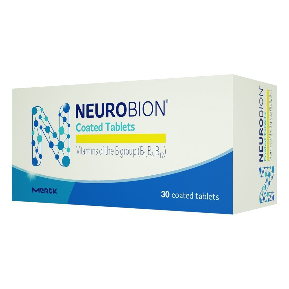 Neurobion Vitamin B Complex Nervous System Support Supplement, 30 Tablets
