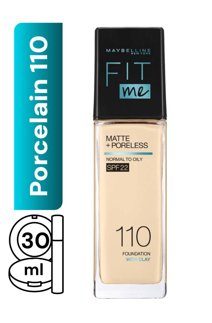 Maybelline Fit Me Foundation Mat Poreless Spf 110 - Makkah Pharmacy