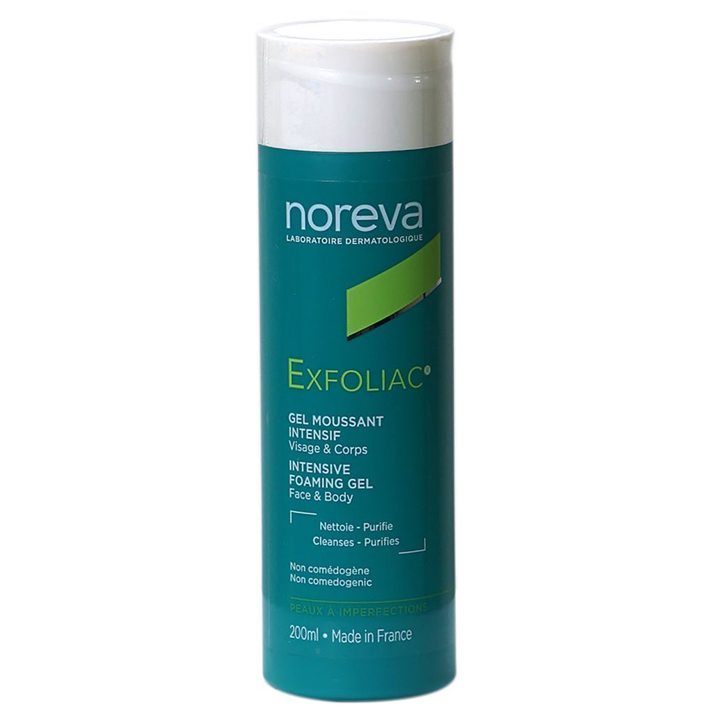Noreva Exfoliac Intensive Foaming Gel 200 ml - Makkah Pharmacy