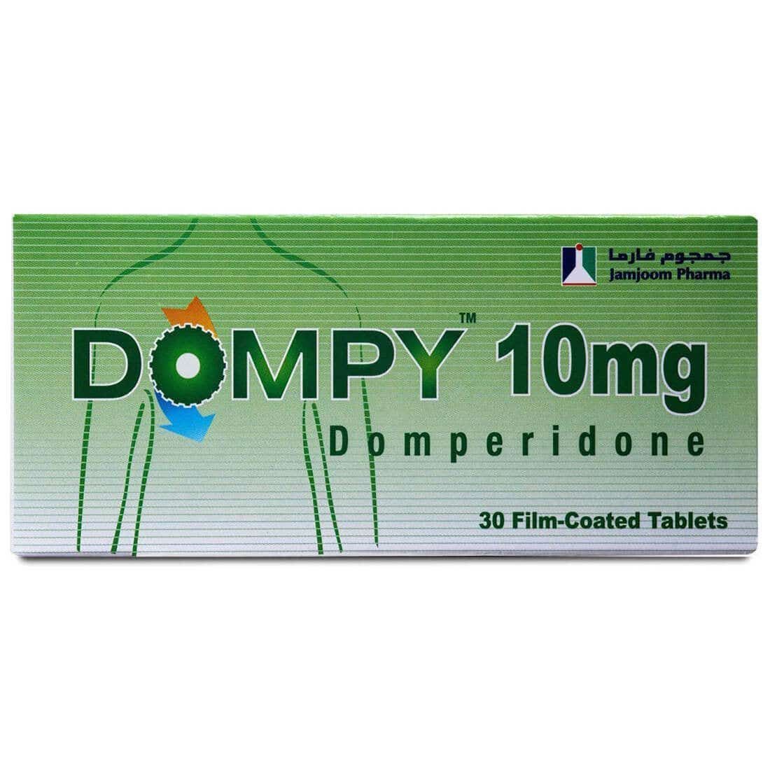 Dompy 10mg Domperidone, 30 Tablets
