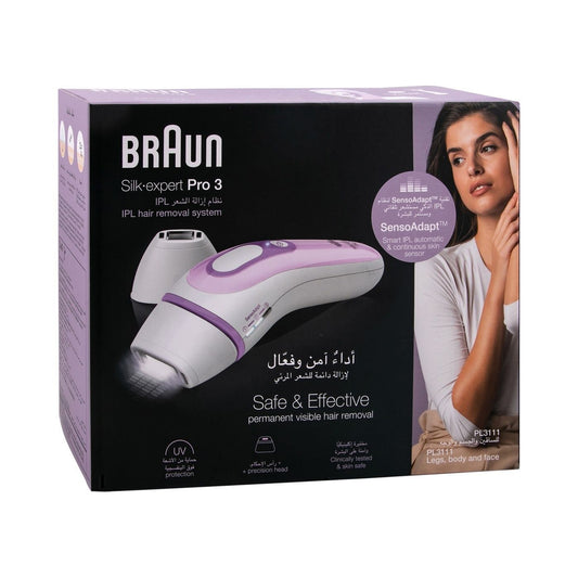 Braun Silk Expert Pro 3 Epilator - PL3111, 1 Pack - Makkah Pharmacy