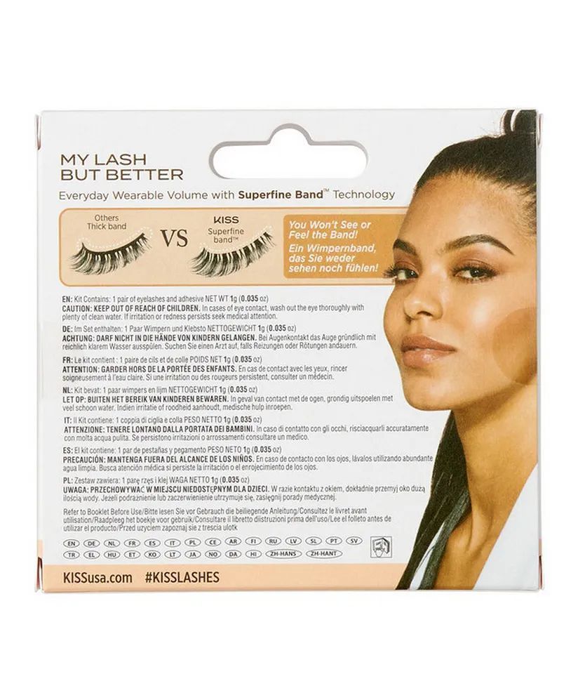 Kiss My Lash But Better Lashes Blessed with Adhesive 97481, 1 Pack - Makkah Pharmacy