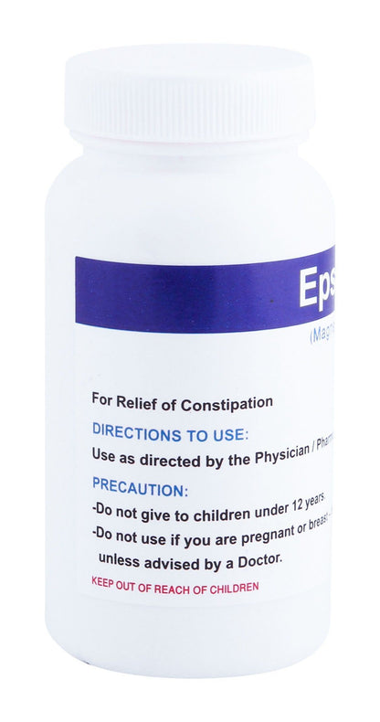 Epsom Salt for Relieving Constipation, 100g - Makkah Pharmacy