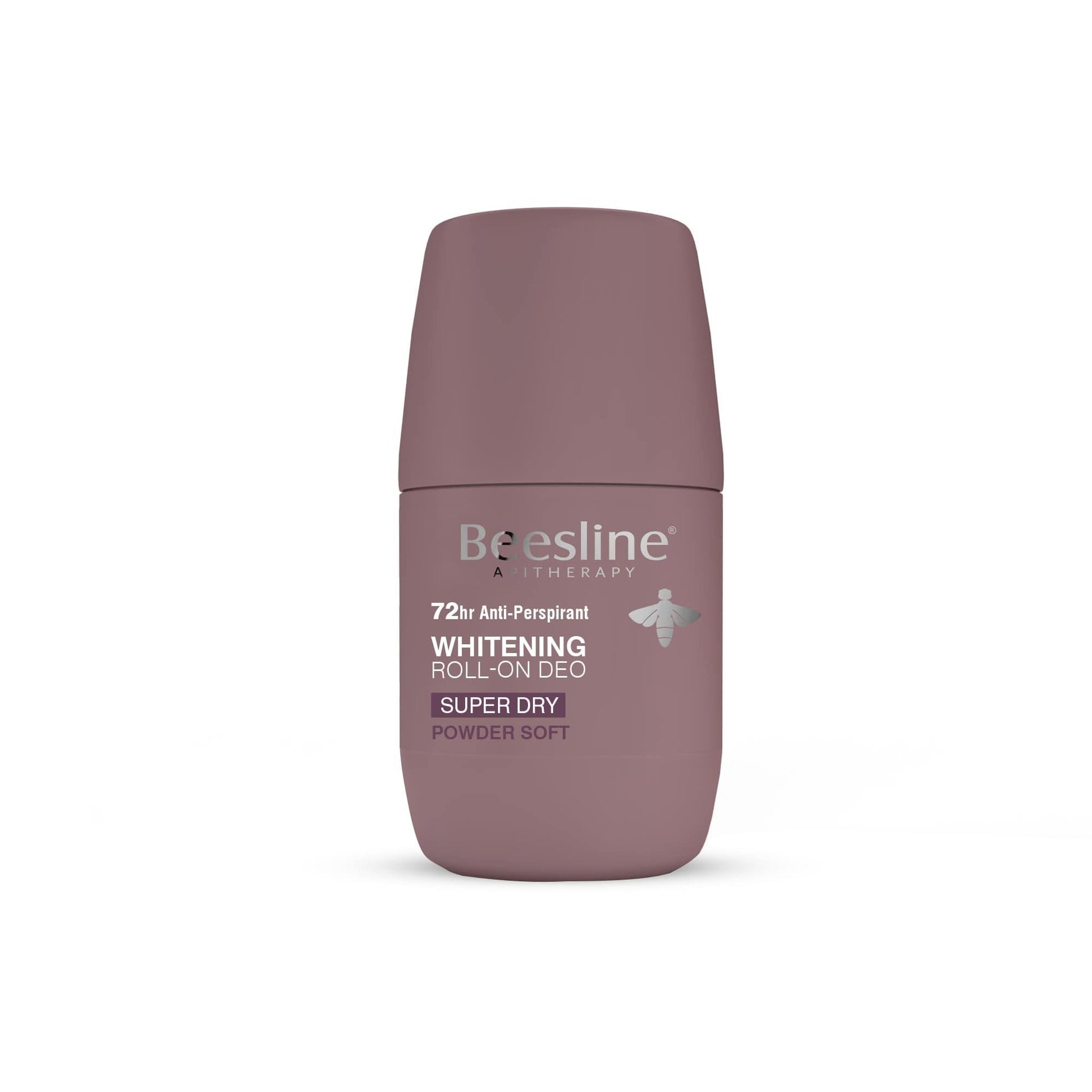 Beesline Apitherapy Super Dry Powder Soft Whitening Aluminum Free Roll-On Deodorant, 50ml - Makkah Pharmacy