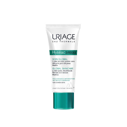 Uriage Eau Thermale Hypoallergenic Global Skincare Face Cream for Oily Skin with Blemishes - non comedogenic 40ml - Makkah Pharmacy