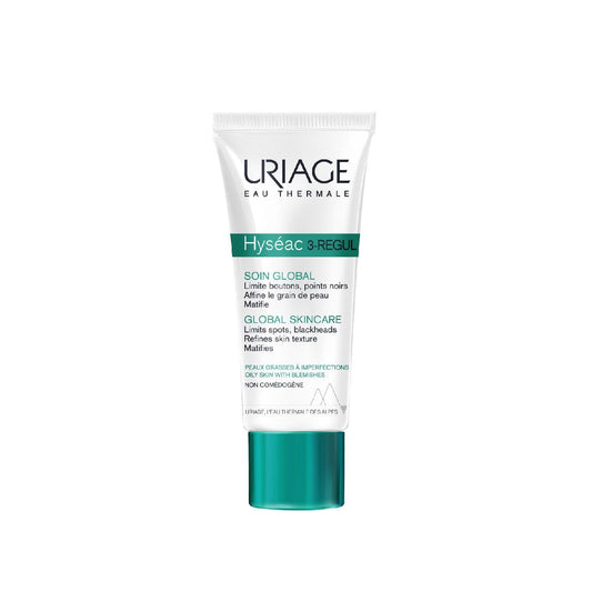 Uriage Eau Thermale Hypoallergenic Global Skincare Face Cream for Oily Skin with Blemishes - non comedogenic 40ml - Makkah Pharmacy