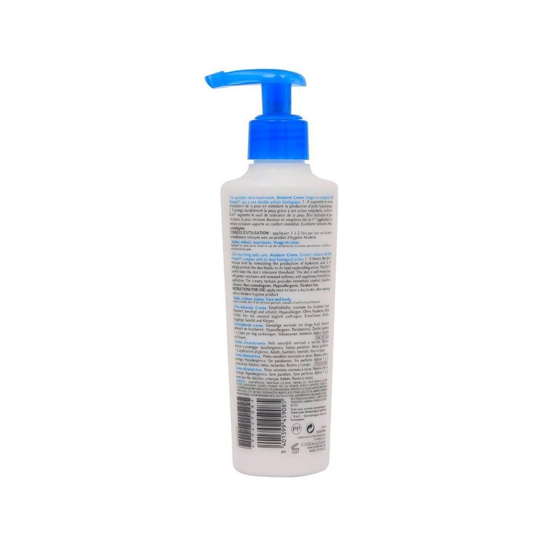 Bioderma Atoderm Creme Ultra Hypoallergenic Nourishing, Moisturizing & Strengthening Face & Body Cream, 200ml - Makkah Pharmacy