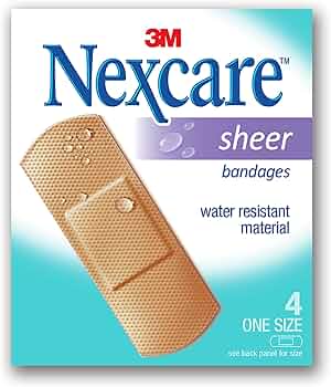 NEXCARE 1019 PLASTIC SHEER BANDAGES 10S - Makkah Pharmacy