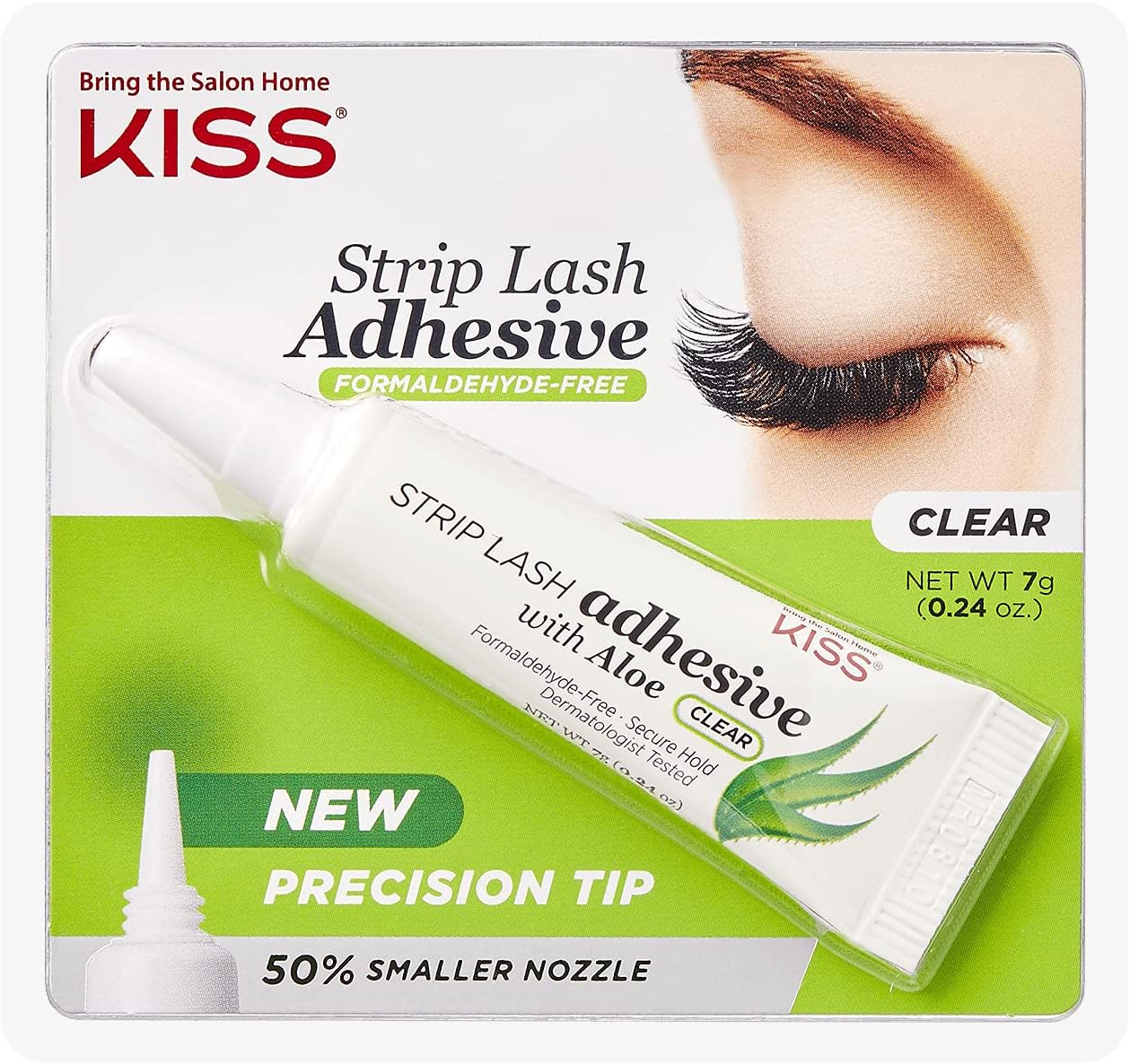 KISS KPLGL05C STRIP(4887) LASH ADH W/ALOE - Makkah Pharmacy