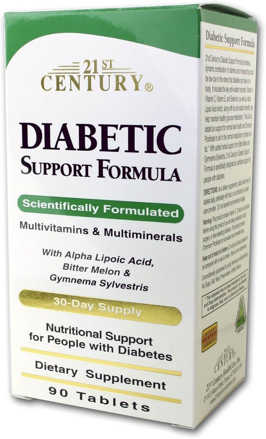 21st Century Diabetes Formula - 90 Tablets