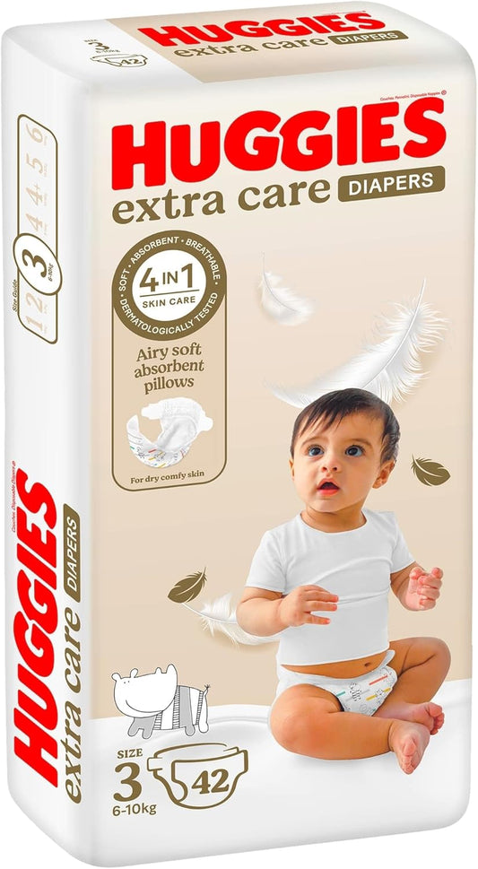 Huggies Diaper Ultra Comfort Size 3, 4-9Kg 42 Pieces