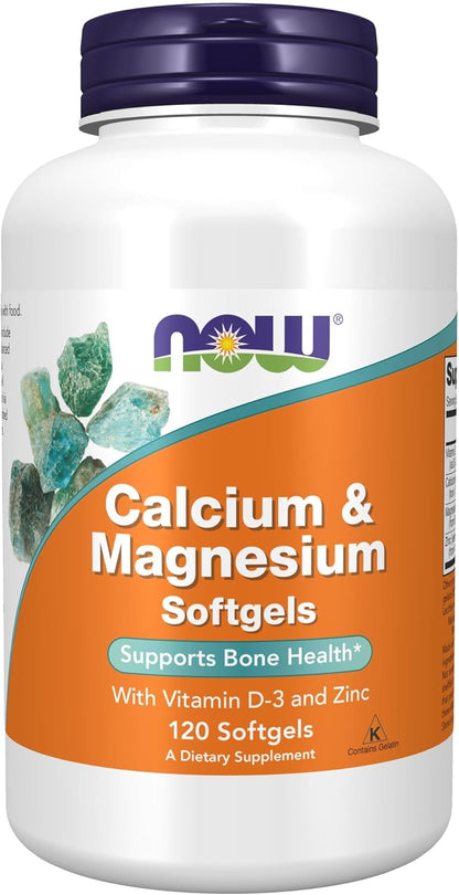 Now Calcium + Magnisium + Vit-D 30'S